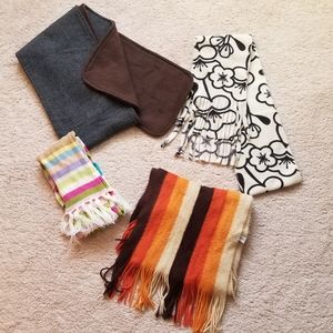 4 Scarves